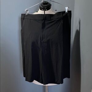 Zara Classic Black Women's Bermuda Shorts Size-XXL NWT
